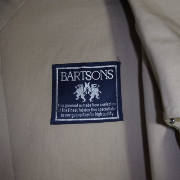 Barston's Overcoat  Khaki Double Breasted with belt - Picture 7 of 8